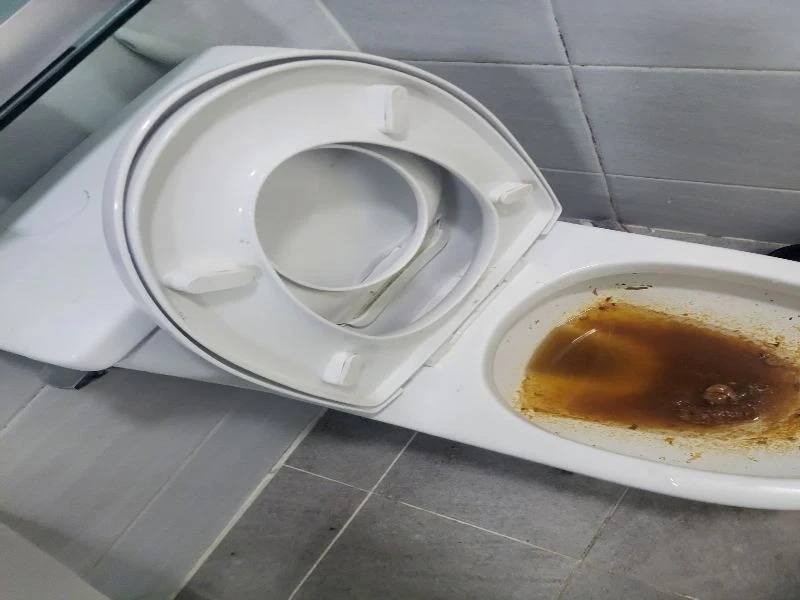 부천 중동 변기막힘 작업사례 21