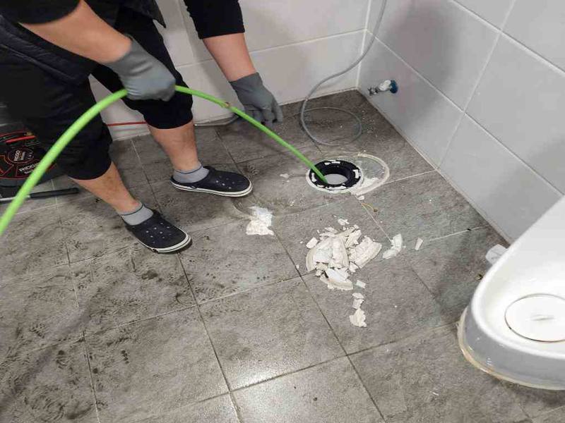 부천 중동 변기역류 작업사례 12
