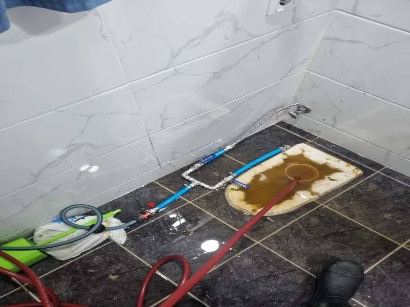 부천 중동 변기역류 작업사례 7